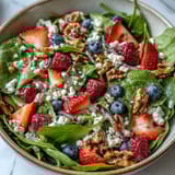 Spinach and Berry Salad Bowl