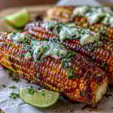 Herb Butter BBQ Corn in Foil, tender and smoky, with fresh parsley, chives, and garlic for a burst of flavor.
