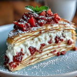 Mother's Day Crêpe Cake