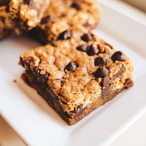 Golden, chewy Blondies with melted chocolate chips, nuts, and delicious caramel flavors, perfect bars.