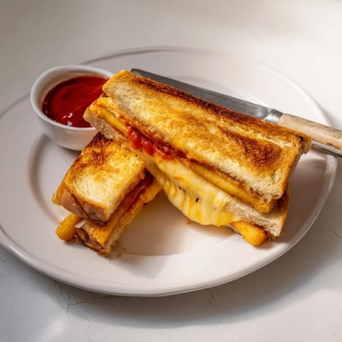 Mozzarella Stick Grilled Cheese