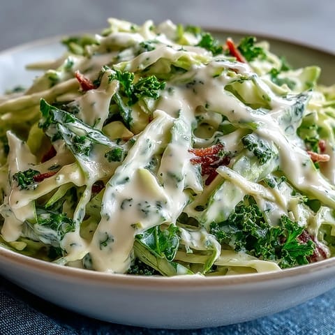 Freshly shredded green and red cabbage tossed with carrots in a creamy Best Coleslaw recipe, served in a chilled bowl for a crunchy side dish.