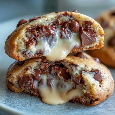 Cadbury Egg Stuffed Cookies
