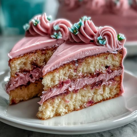 Elegant pastel floral buttercream adorns this Spring Birthday Cake, perfect for celebrating with a tender vanilla base.