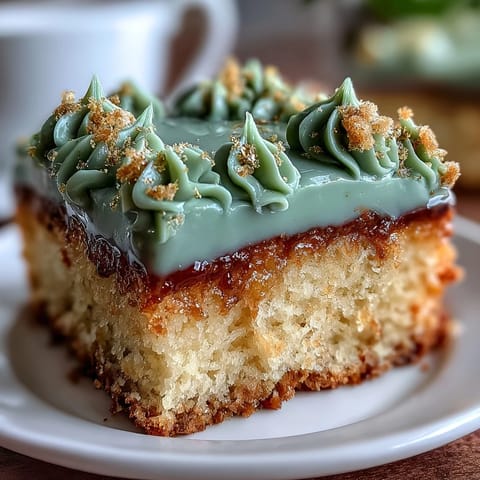 Elegant sage green and gold buttercream sheet cake with smooth frosting, perfect for graduation celebrations and festive gatherings.