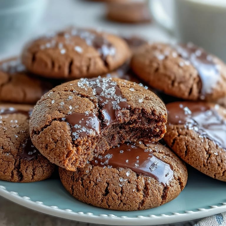 Chewy, spiced gingerbread bites with molasses and cinnamon, decorated to resemble the adorable GingerBrave character from Cookie Run Kingdom.