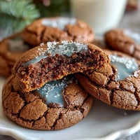 GingerBrave-inspired gingerbread bites decorated with royal icing, capturing the charm of Cookie Run Kingdom in a festive holiday treat.