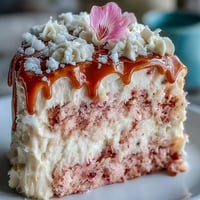 Bridal shower rosé velvet cake, elegantly draped with shimmering edible gold.