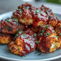 Crispy vegan BBQ cauliflower wings with creamy ranch dip, perfect for game day.